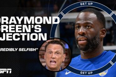 Draymond Green is SELFISH & Steph Curry is WORN OUT! 😳 - Tim Legler reacts to the ejection | Get Up