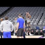 Dallas Mavericks Practice Video in Sacramento: Kyrie Irving, P.J. Washington, Tim Hardaway Jr., More