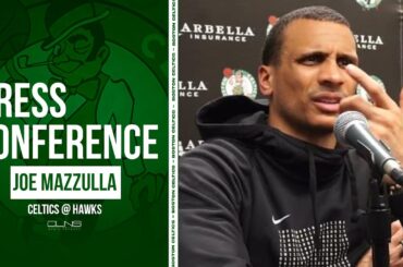 Joe Mazzulla Back & Forth with Reporter after Celtics LOSE to Hawks Again | Postgame Interview