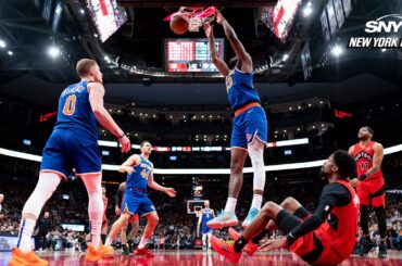 Mitchell Robinson's impact was evident in return to Knicks lineup