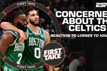 The Celtics are showing they’re VULNERABLE! - Perk on back-to-back losses to Hawks | First Take