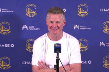 Steve Kerr shares his thoughts on Draymond's ejection, Postgame Interview 🎤