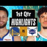 Golden State Warriors vs Charlotte Hornets Full Highlights 1st QTR | Mar 29 |2024 NBA Regular Season