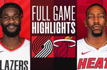 TRAIL BLAZERS at HEAT | FULL GAME HIGHLIGHTS | March 29, 2024