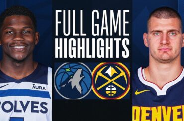 TIMBERWOLVES at NUGGETS | FULL GAME HIGHLIGHTS | March 29, 2024