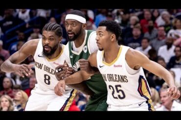 Milwaukee Bucks vs New Orleans Pelicans - Full Game Highlights | March 28, 2023-24 NBA Season