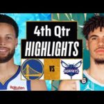 Golden State Warriors vs Charlotte Hornets 4th Qtr Full Highlights| Mar 29 |  NBA Highlights 2024