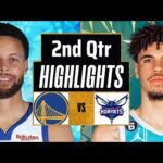 Golden State Warriors vs Charlotte Hornets 2nd-QTR Full Highlights | March 29 | NBA Season 2024