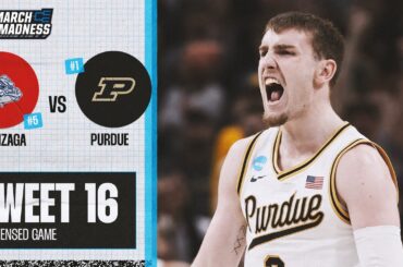 Purdue vs. Gonzaga - Sweet 16 NCAA tournament extended highlights