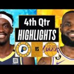 Indiana Pacers vs. Los Angeles Lakers 4th-QTR P2 Highlights | March 29 | NBA Season 2024