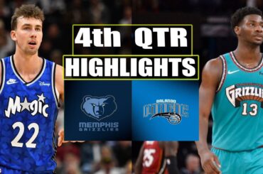 Orlando Magic vs Memphis Grizzlies 4th HIGHLIGHTS | March 30 | 2024 NBA Season