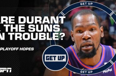 Tim Legler says there's a 'MASSIVE CONCERN' for KD & the Suns after questionable losses | Get Up