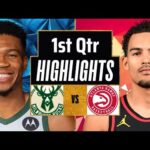 Atlanta Hawks vs. Milwaukee Bucks 1st-QTR Full Highlights | March 30 | NBA Season 2024