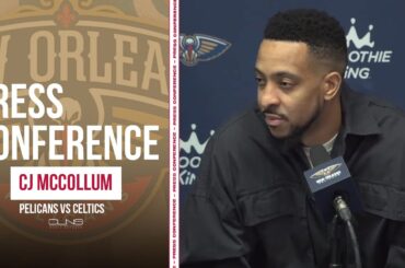 CJ McCollum: Celtics Are Unique In How they Switch on Defense | Pelicans Postgame