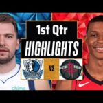 Dallas Mavericks vs Houston Rockets Full Highlights 1st QTR | Mar 31 | 2024 NBA Regular Season