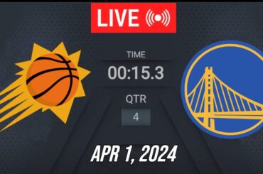 NBA LIVE! Golden State Warriors vs Phoenix Suns | April 1, 2024 | Warriors vs Suns Live (2K)