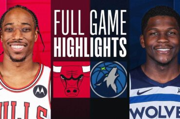 BULLS at TIMBERWOLVES | FULL GAME HIGHLIGHTS | March 31, 2024