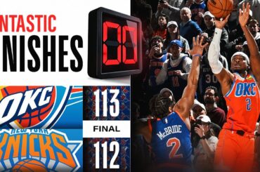 Final 4:57 INSANE ENDING Thunder vs Knicks 🔥 | March 31, 2024