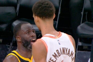 Draymond green & Wemby Share a Moment after the game