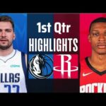 Dallas Mavericks vs. Houston Rockets 1st Qtr Full Highlights | Mar. 31 | NBA 2024 Highlights