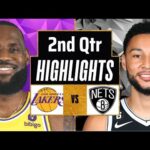 Brooklyn Nets vs. Los Angeles Lakers 2nd-QTR Full Highlights | March 31 | NBA Season 2024