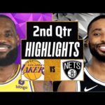 Los Angeles Lakers vs Brooklyn Nets Full Highlights 2nd QTR | Mar 31 | 2024 NBA Regular Season