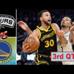 Golden State Warriors vs San Antonio Spurs Full Highlights 3rd - P1 | Mar 31 | NBA Season 2023-2024