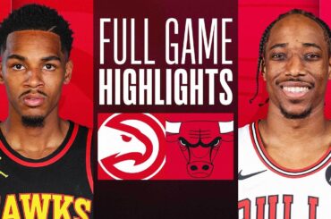 HAWKS at BULLS | FULL GAME HIGHLIGHTS | April 1, 2024