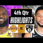Brooklyn Nets vs. Los Angeles Lakers 4th-QTR P2 Highlights | March 31 | NBA Season 2024