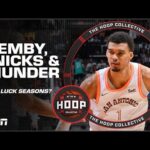 Health Issues For Knicks, Wemby’s Historic Numbers & OKC Looking Mature | The Hoop Collective