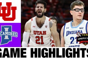 Utah vs Indiana State Highlights | 2024 NCAA Men's Basketball Championship - Semifinal