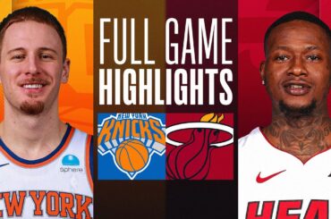 KNICKS at HEAT | FULL GAME HIGHLIGHTS | April 2, 2024