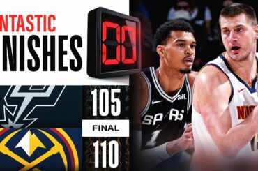 Final 5:33 WILD ENDING Spurs vs Nuggets 👀 | April 2, 2024