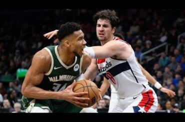 Milwaukee Bucks vs Washington Wizards - Full Game Highlights | April 2, 2024 NBA Season