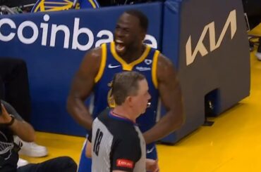 Draymond Green so hyped after taking over clutch with huge block and shots vs Mavs