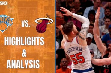 Knicks Late Push Not Enough, Fall To Heat For 3rd Straight Loss | New York Knicks