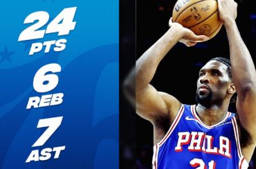 Joel Embiid SHINES IN HIS RETURN! 🔥| April 2, 2024