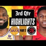 Los Angeles Lakers vs Toronto Raptors Hornets 3rd QTR-PART 2Highlights|Apr 2|2024 NBA Regular Season