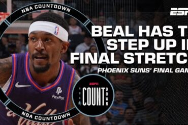 PHOENIX SUNS have a FORMIDABLE FINAL STRETCH 😳 'Bradley Beal's TIME TO SHINE' - Perk | NBA Countdown