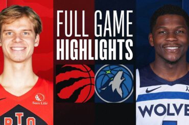 RAPTORS at TIMBERWOLVES | FULL GAME HIGHLIGHTS | April 3, 2024