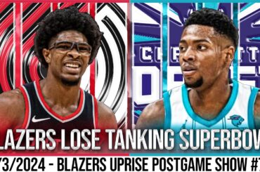 Portland Trail Blazers vs Charlotte Hornets Recap | Blazers Uprise Postgame Show