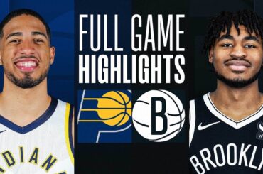 PACERS at NETS | FULL GAME HIGHLIGHTS | April 3, 2024