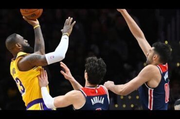 Los Angeles Lakers vs Washington Wizards - Full Game Highlights | April 3, 2023-24 NBA Season