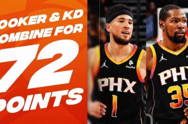 Devin Booker (40 PTS) & Kevin Durant (32) GET BUCKETS vs Cavaliers! ☀ | April 3, 2024