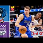 Sacramento Kings vs Dallas Mavericks Full Highlights 3rd QTR - P2 | Mar 25 | NBA Season 2023-2024