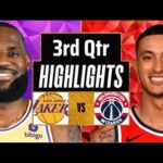 Los Angeles Lakers vs Washington Wizards Full Highlights 3rd QTR | Apr 3 | 2024 NBA Regular Season