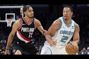 Portland Trail Blazers vs Charlotte Hornets - Full Game Highlights | April 3, 2023-24 NBA Season