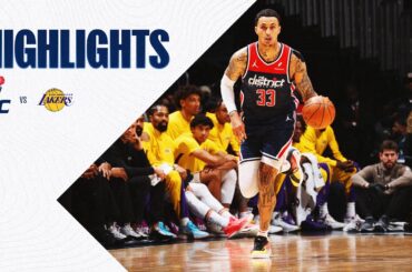 Highlights: Washington Wizards vs. Los Angeles Lakers | 04/03/24