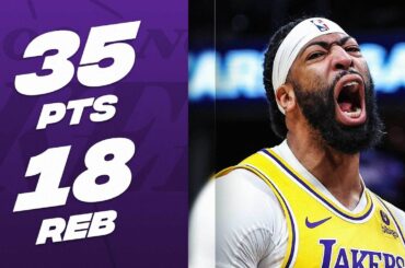 Anthony Davis Drops HUGE DOUBLE-DOUBLE! 🔥 | March 3, 2024