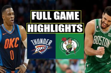 Boston Celtics vs Oklahoma City Thunder FULL GAME HIGHLIGHTS | April 3 | 2024 NBA Season